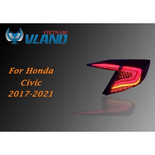 Đèn Hậu cho Honda Civic 2017-2019 mẫu sao rơi  (1 bộ 2 cái)