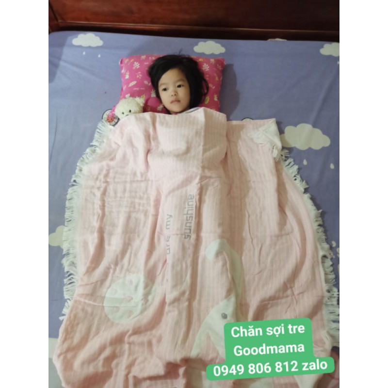 Chăn Cho Bé Sợi Tre 6 lớp Cao Cấp Goodmama Siêu Đẹp