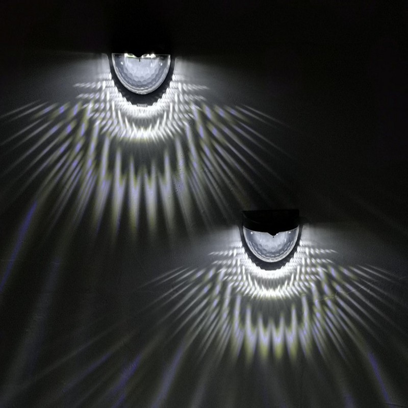 Đèn led 6 bóng năng lượng mặt trời chống thấm nước tiên lợi cho trang trí sân vườn