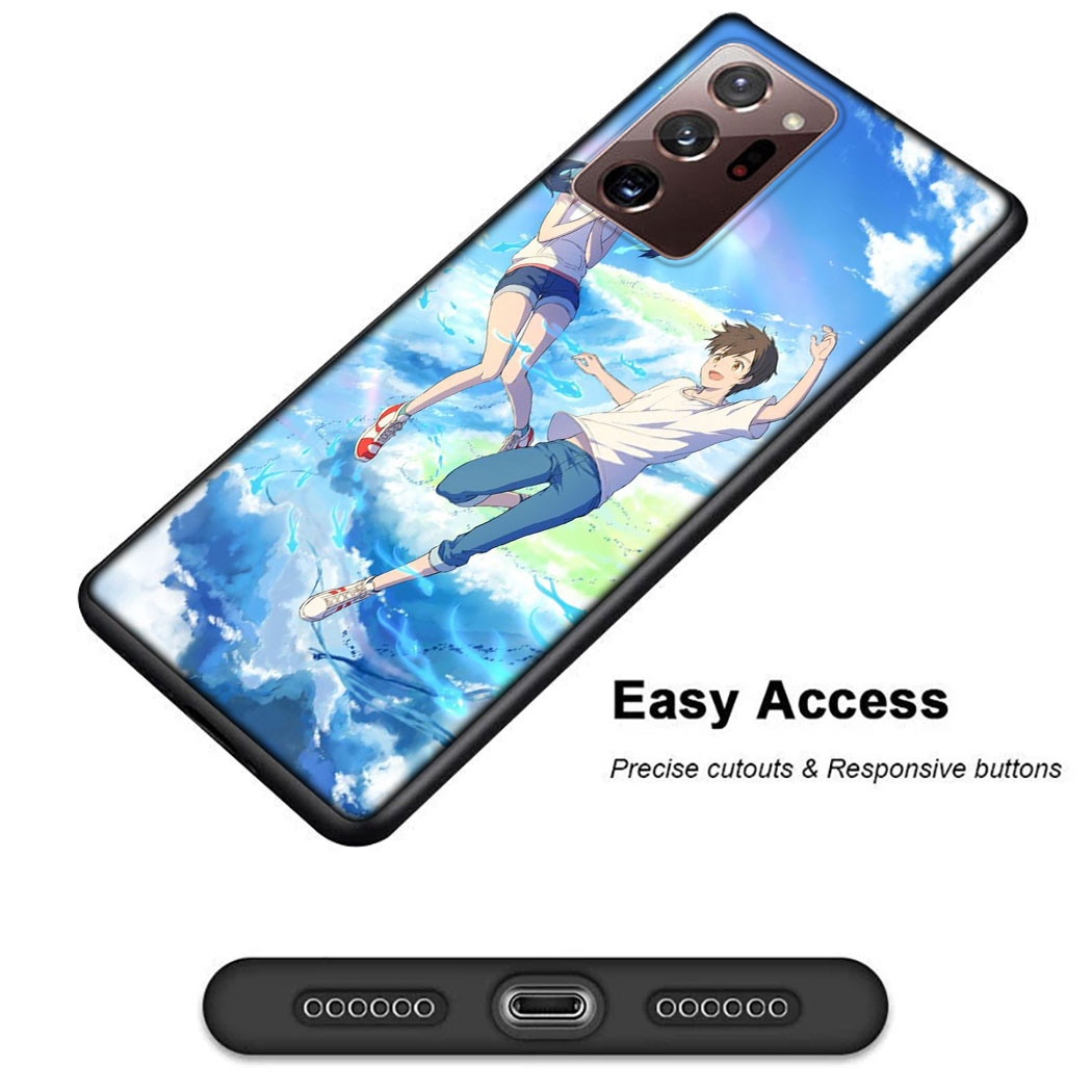 Mềm Ốp Lưng Anime Your Name Cực Đẹp Nhiều Mẫu Mã Cho Điện Thoại Samsung A9 A10 A10s A20 A20s A20e A30 A30s A40 A40s A50 Pdd72