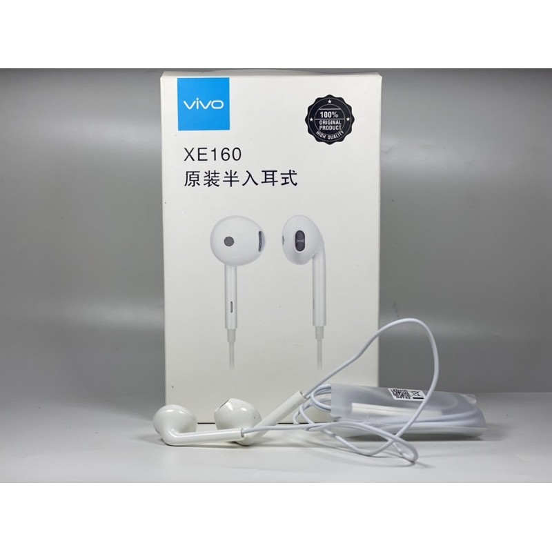 Tai Nghe Nhét Tai Vivo Xe160 Chính Hãng 100% Vivo Y12 Y91