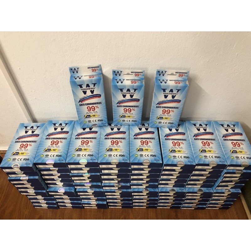 KHẨU TRANG WAKAMONO TẠI HÀ NỘI, 4 lớp, hộp 10 chiếc, diệt 99% virus, Tiêu chuẩn châu âu | BigBuy360 - bigbuy360.vn