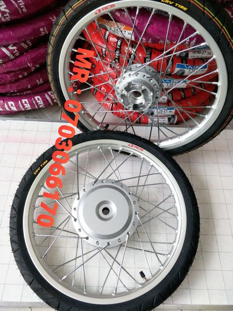 CẶP BÁNH CĂM VISON, VARIO CLICK, AB, LUBIAT, NOVO, NIỀN RCB 1.1  ĐÙM BẠC THÁI,  VỎ CRV THÁI.