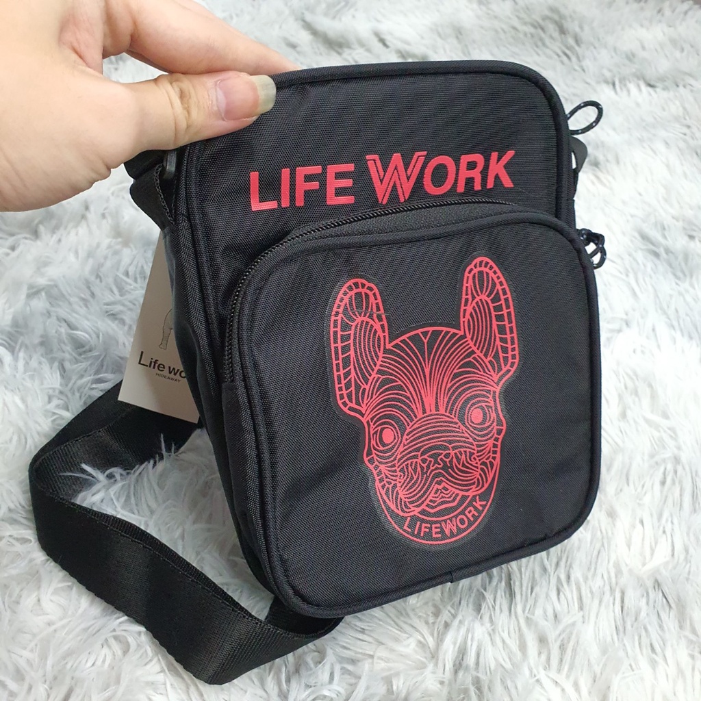 Túi Đeo Chéo LIFEWORK LK2 Logo Mini Bag Full Tag Code