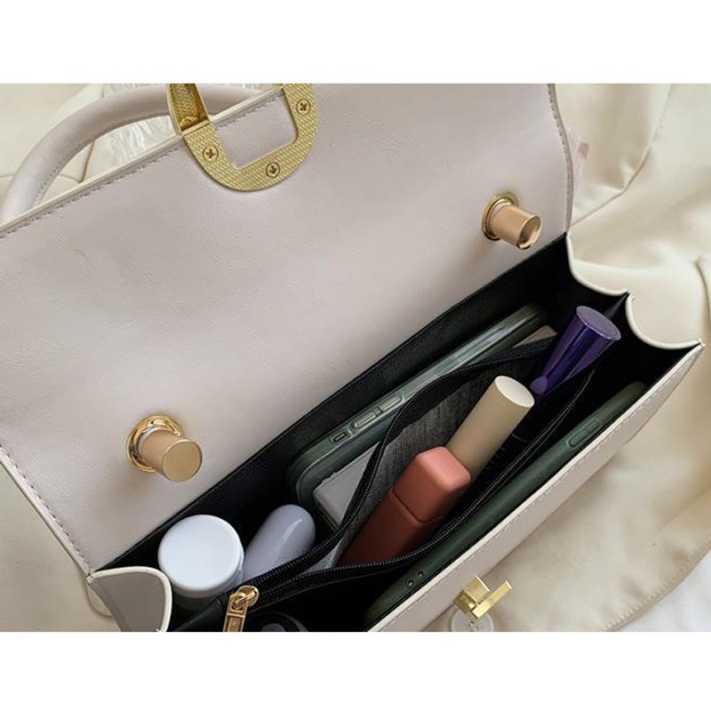 Túi Đeo Vai Màu Trơn Đơn Giản Thời Trang Phong Cách Hàn Quốc Cho Nữ