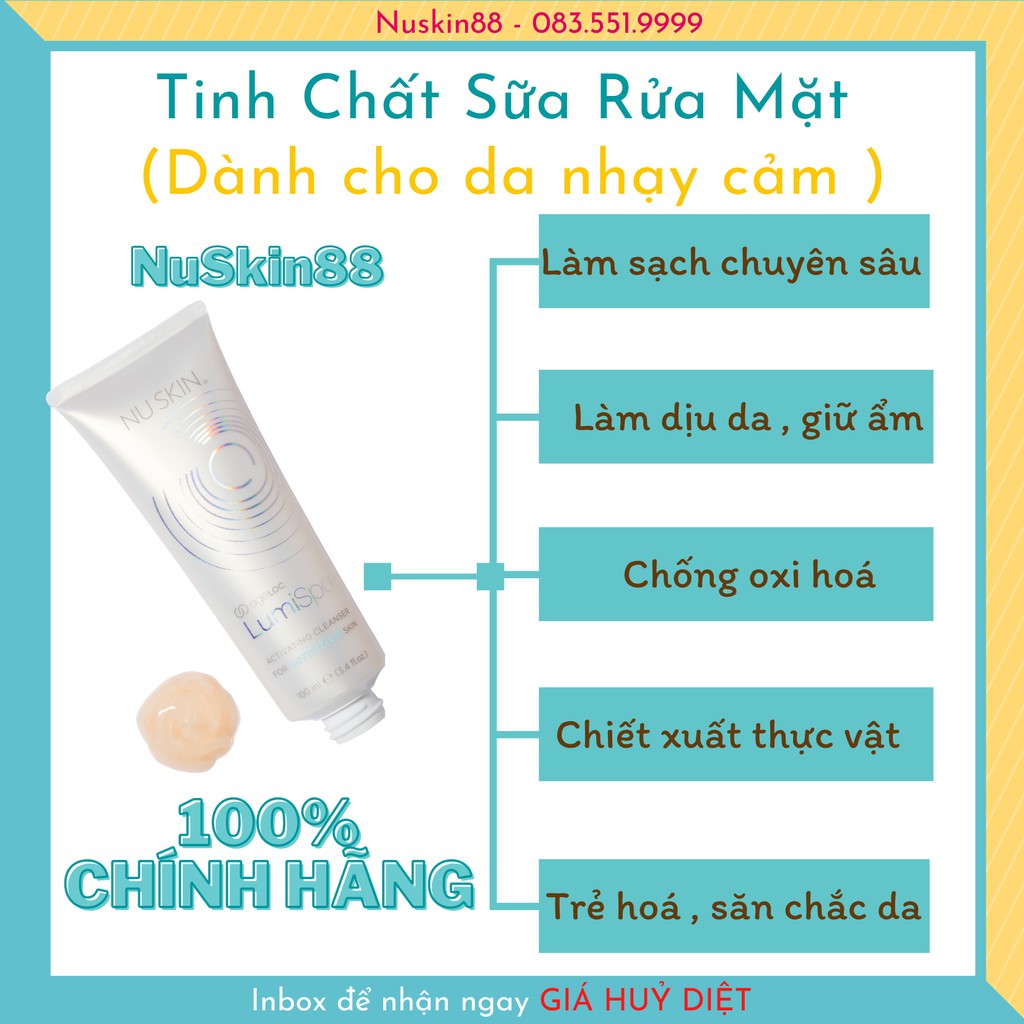 Sữa rửa mặt dành riêng cho máy rửa mặt ageLOC LumiSpa