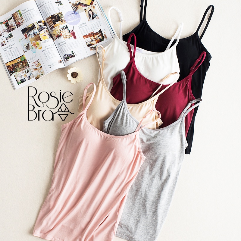 Áo hai dây cotton có đệm ngực liền Sepsweet CT100