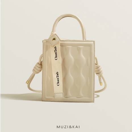 🌸Hàng Order🌸 Túi Xách Muzi&kai Chính Hãng Da Vân Nổi Quai Đeo Và Sách Vật Trang Trí Sang Chảnh Nữ Tính 🌸 Quảng Châu