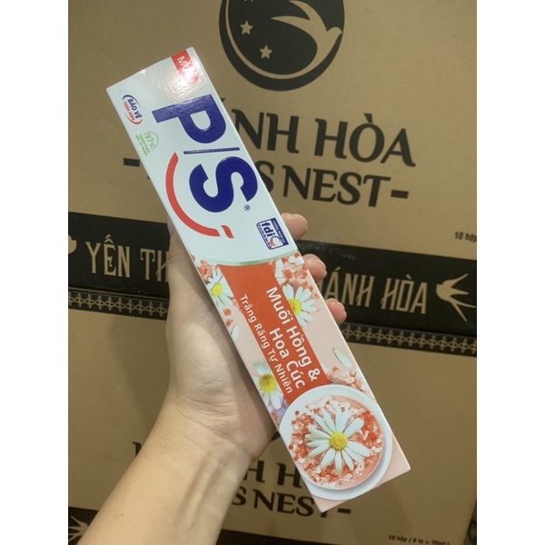 Kem Đánh Răng P/S Muối Hồng Hoa Cúc 230g