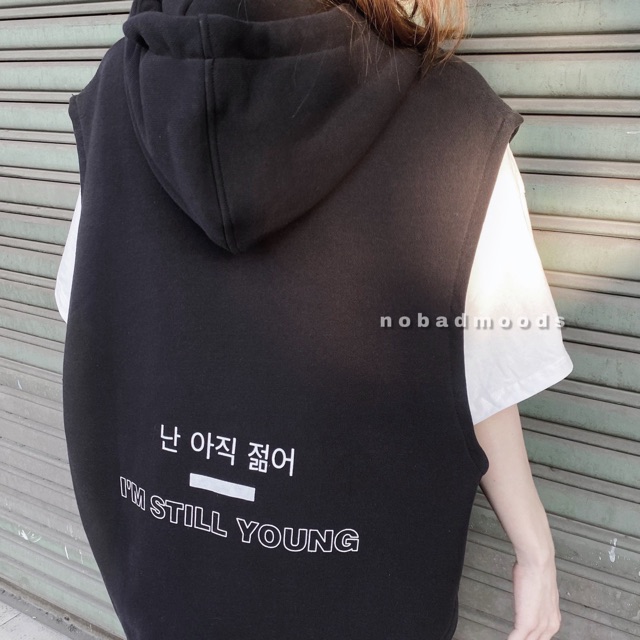 Áo Hoodie Vest - nobadmoods