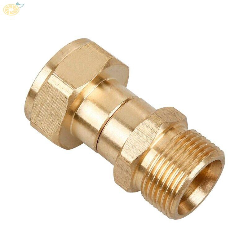 Đầu Nối Vòi Phun Nước M22 14mm Bằng Đồng