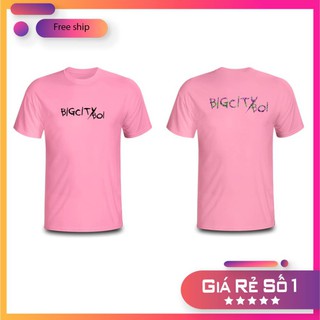 [SIÊU HOT] [SIÊU SALE]- Áo thun bigcityboi 2 mặt, 1 mặt,  áo thun nam nữ tay ngắn, có tay lỡ - trắng-  đen - hồng