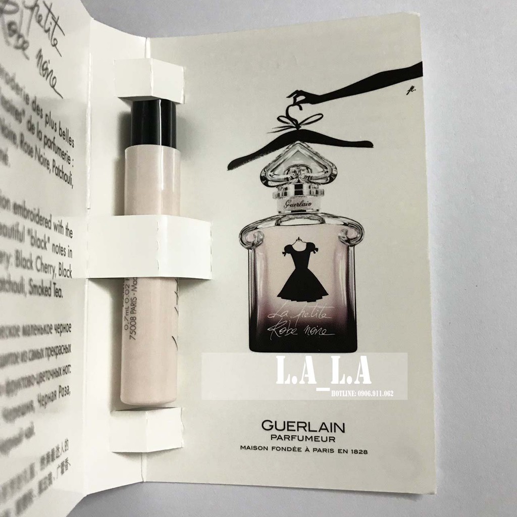 [Vial] Nước Hoa Nữ Chính Hãng Nữ GUERLAIN LA PETITE ROBE NOIRE 1ml