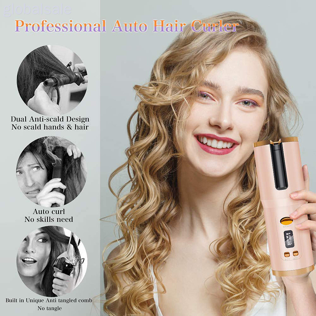 Máy uốn tóc không dây thiết kế thông minh tiện dụng cho nữ