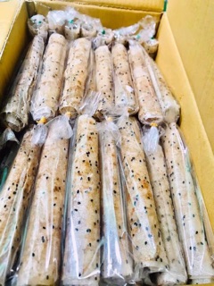 Bánh tránh chà bông ruốc