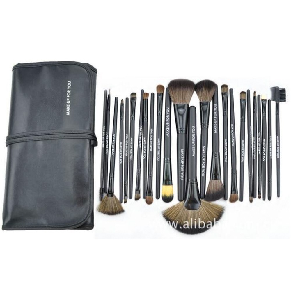 Bộ cọ 23 món đầy đủ cho mặt bạn luôn tươi xinh107_màu vàng,đen,hồng