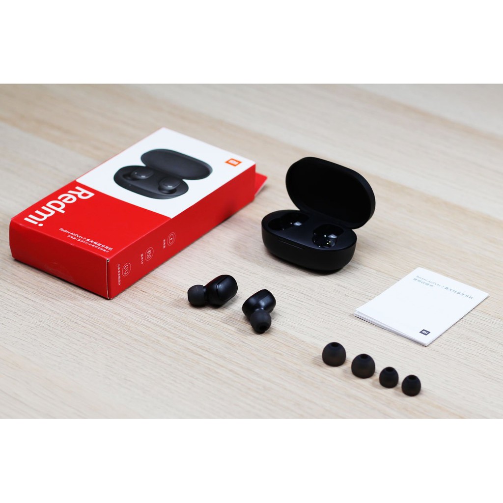 (BH 18 THÁNG 1 ĐỔI 1) Tai nghe Bluetooth True Wireless Redmi Airdots 2 chính hãng XIAOMI bảng Quốc Tế