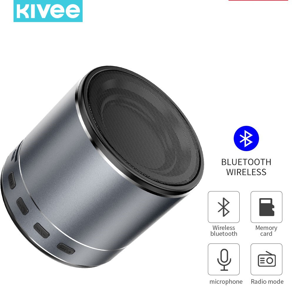 Loa bluetooth mini Kivee hỗ trợ thẻ nhớ TF chất lượng cao tiện dụng