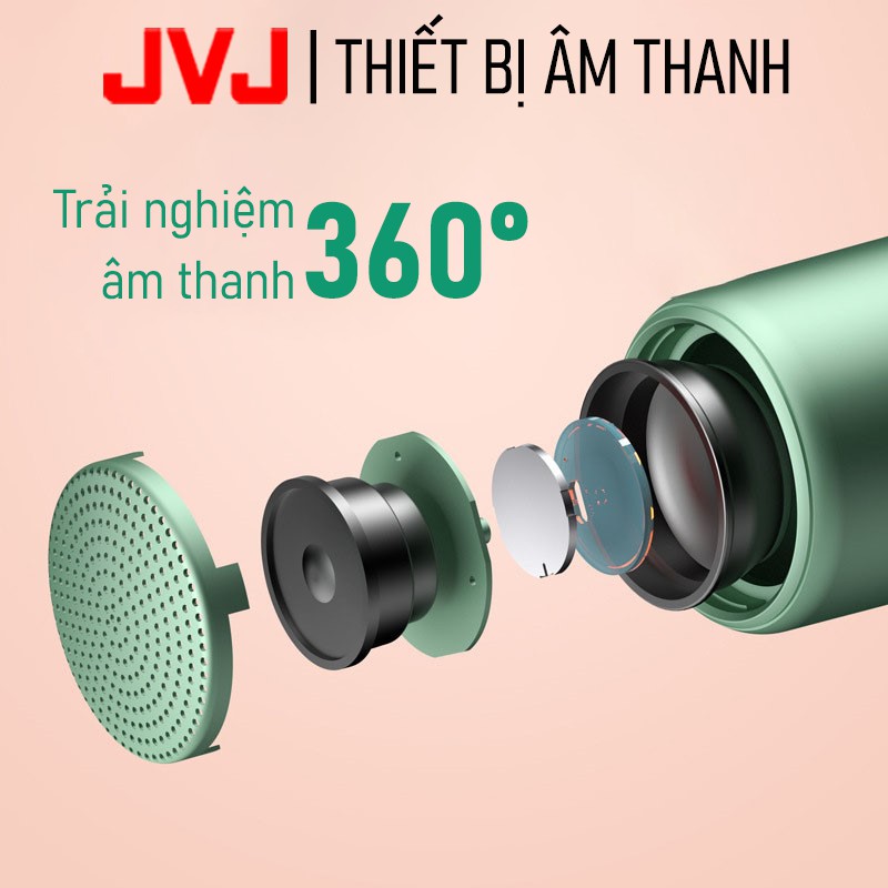 Loa bluetooth mini JVJ 3D BLT Speaker di động Không Dây - Âm Thanh Nổi Siêu Bass bỏ túi mang tiện lợi, Màu sắc yêu thích