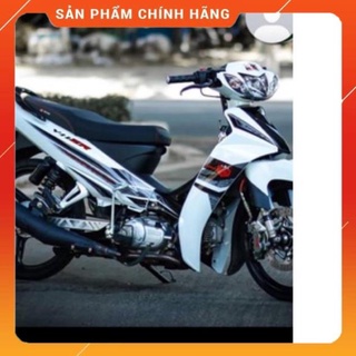 Tem sirius 110 Y11ZR trắng đen đỏ cao cấp - không bay màu