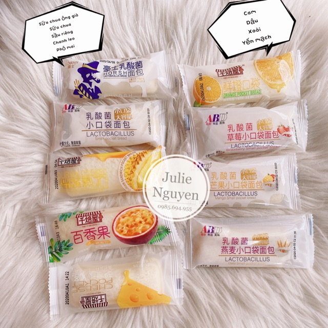 BÁNH SỮA CHUA MIX 8 VỊ
