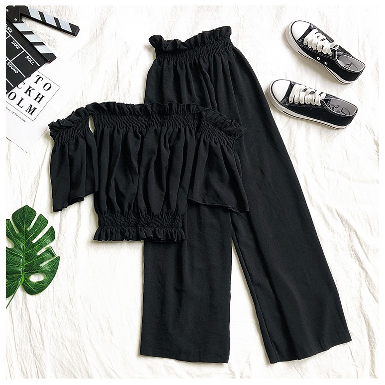 SET ÁO+QUẦN ỐNG RỘNG ULZZANG | BigBuy360 - bigbuy360.vn