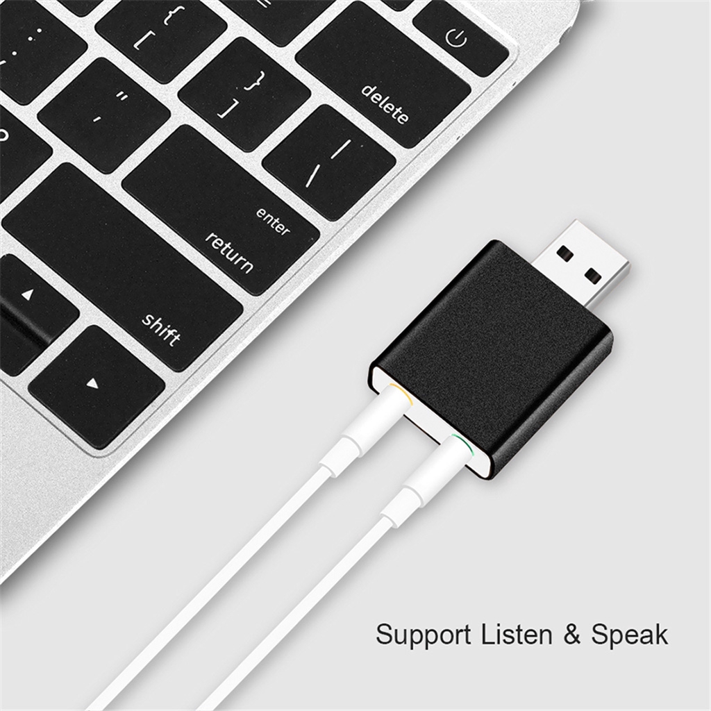 Usb Chuyển Đổi Âm Thanh Từ Usb Sang Jack 3.5mm