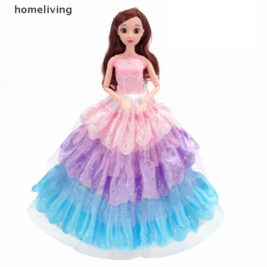 Set 5 Đầm Công Chúa Đồ Chơi Cho Búp Bê Barbie 29CM