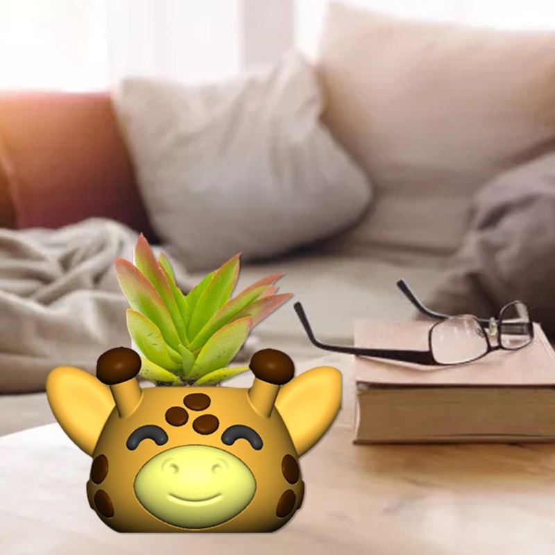 Khuôn Silicone Làm Chậu Hoa Diy