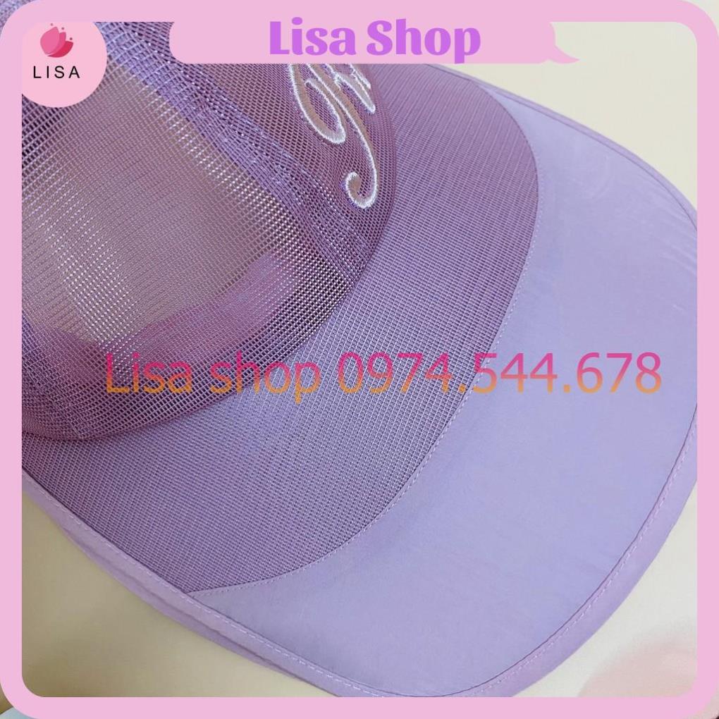 [FREESHIP- HÀNG LOẠI 1] Mũ Lưỡi Trai Thời Trang Cho Nữ, Nón Lưỡi Trai Đi Nắng Có Lưới Thoáng Mát, mẫu M7