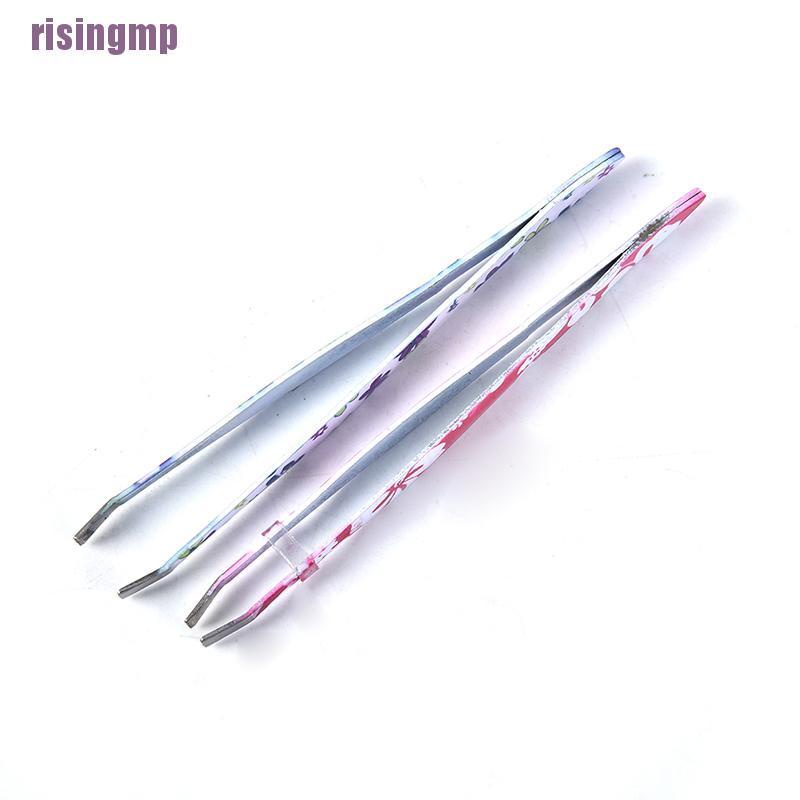 1 Dụng Cụ Kéo Lông Mày Bằng Thép Không Gỉ Tiện Dụng