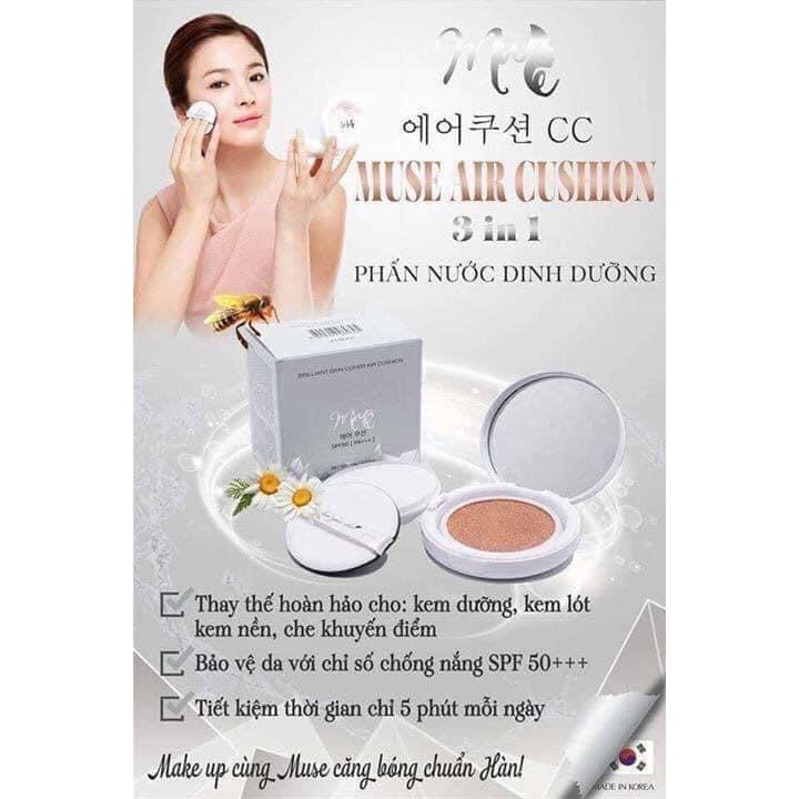 Phấn nước dinh dưỡng Muse (2 lõi)