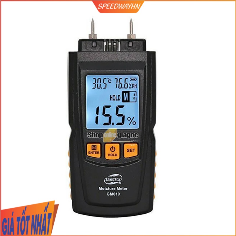 Máy Đo Độ Ẩm Gỗ Benetech GM610