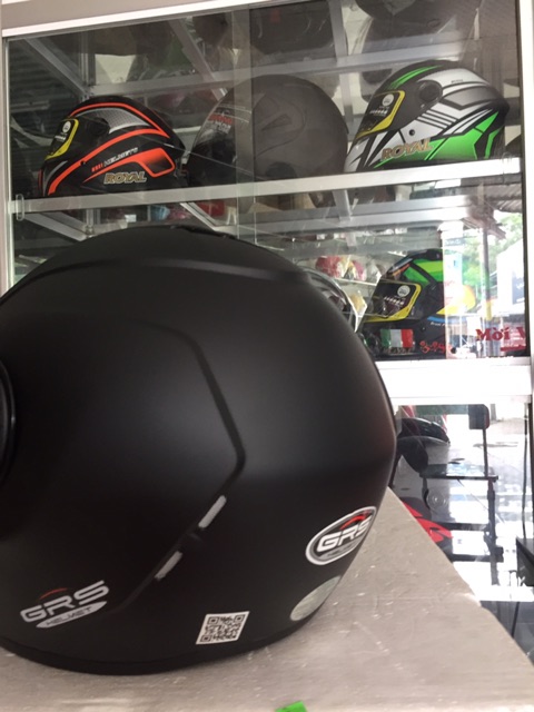 Mũ bảo hiểm 3/4 GRS-GA649k dành cho người có vòng  đầu lớn