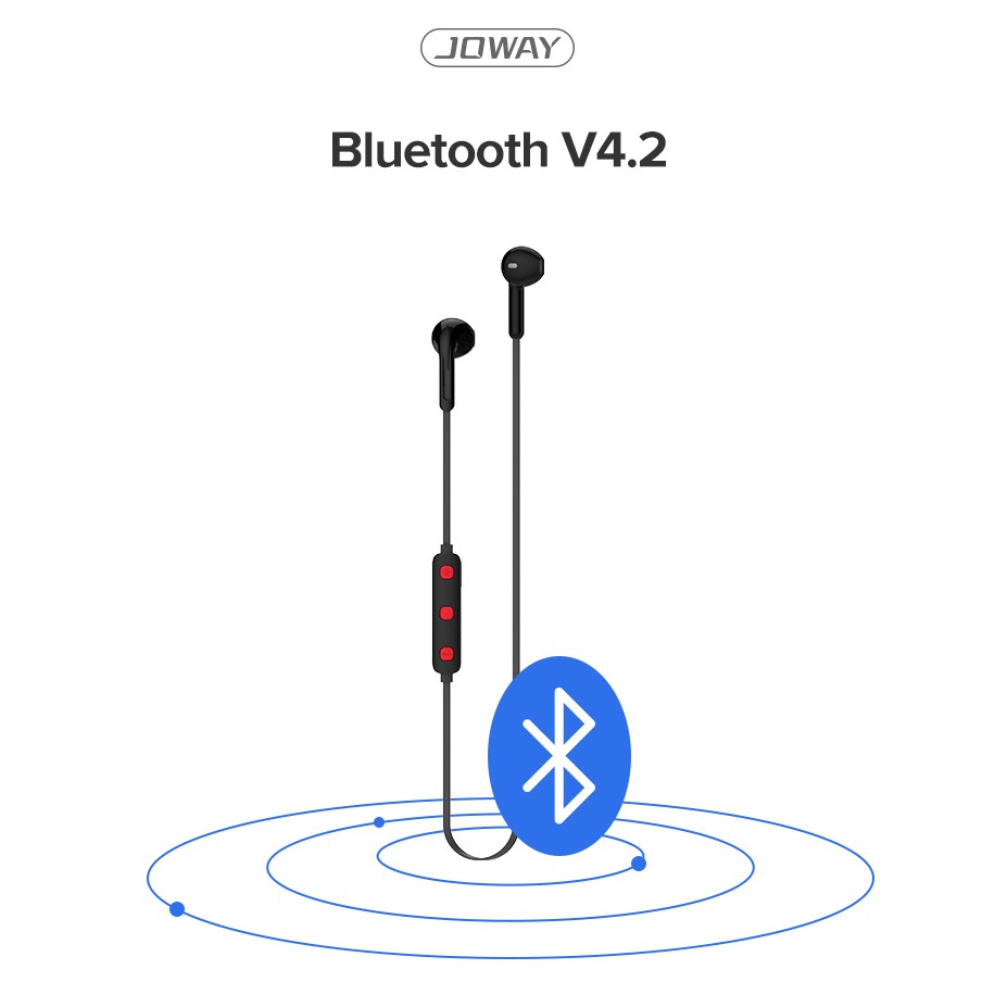 Tai nghe Bluetooth Sport Joway H85 - Pin 3.7V/85mAh nghe nhạc 7 tiếng liên tục