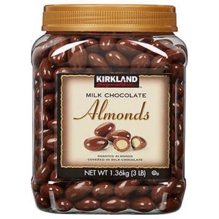 KẸO Chocolate hạnh nhân Kirkland Milk Chocolate Almonds mỹ 1.36KG