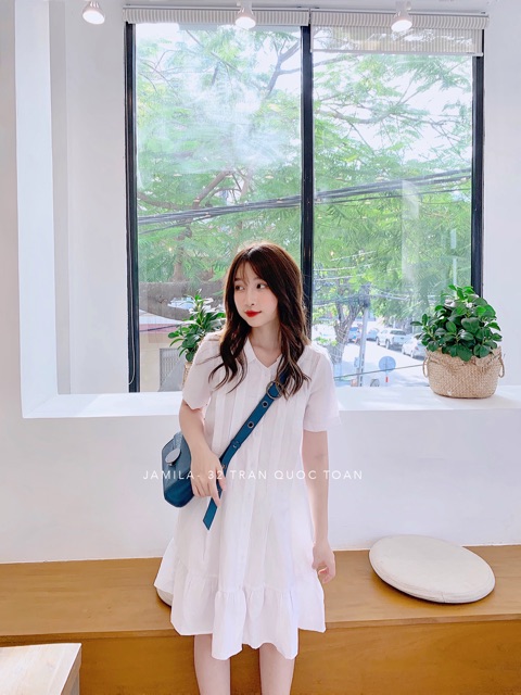 Váy sơ mi dáng suông Windy