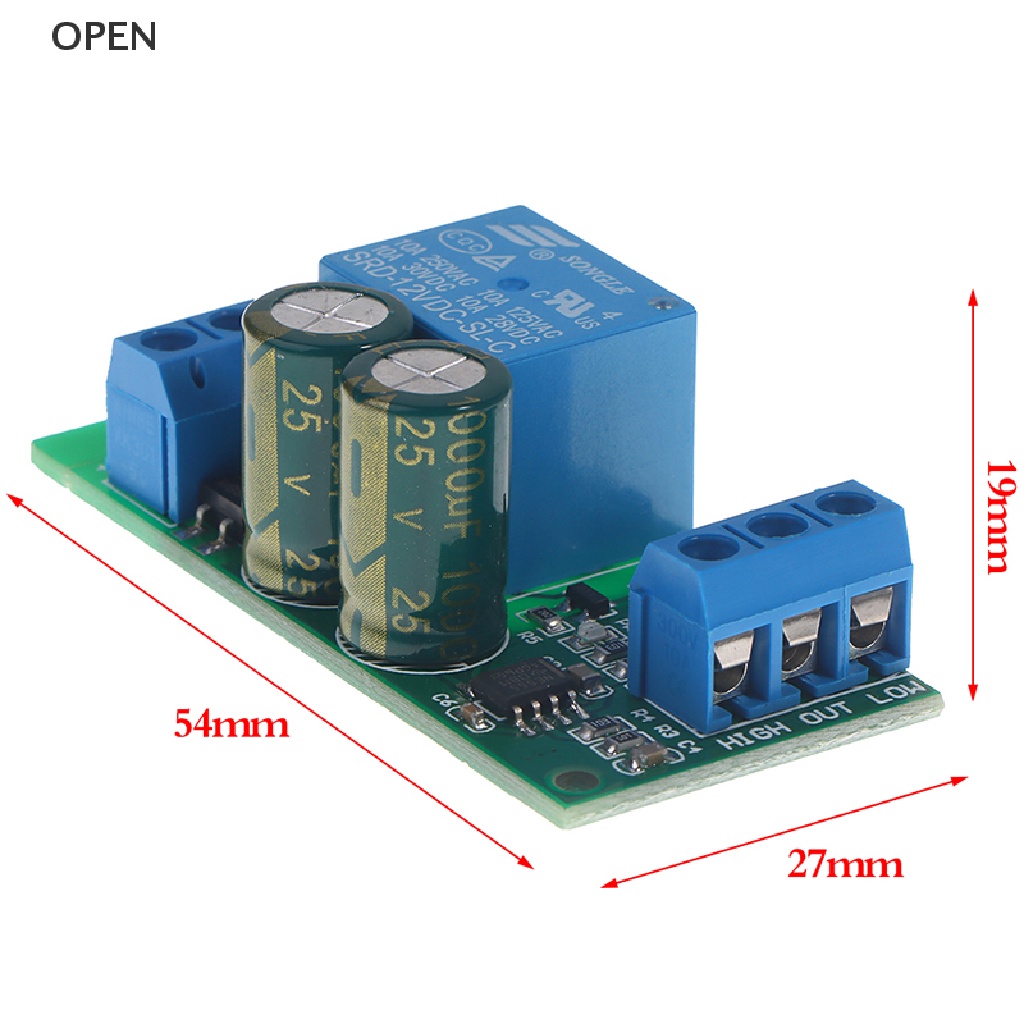 Bảng Mạch Điều Khiển Động Cơ Bơm Nước Tự Động 12V 30A