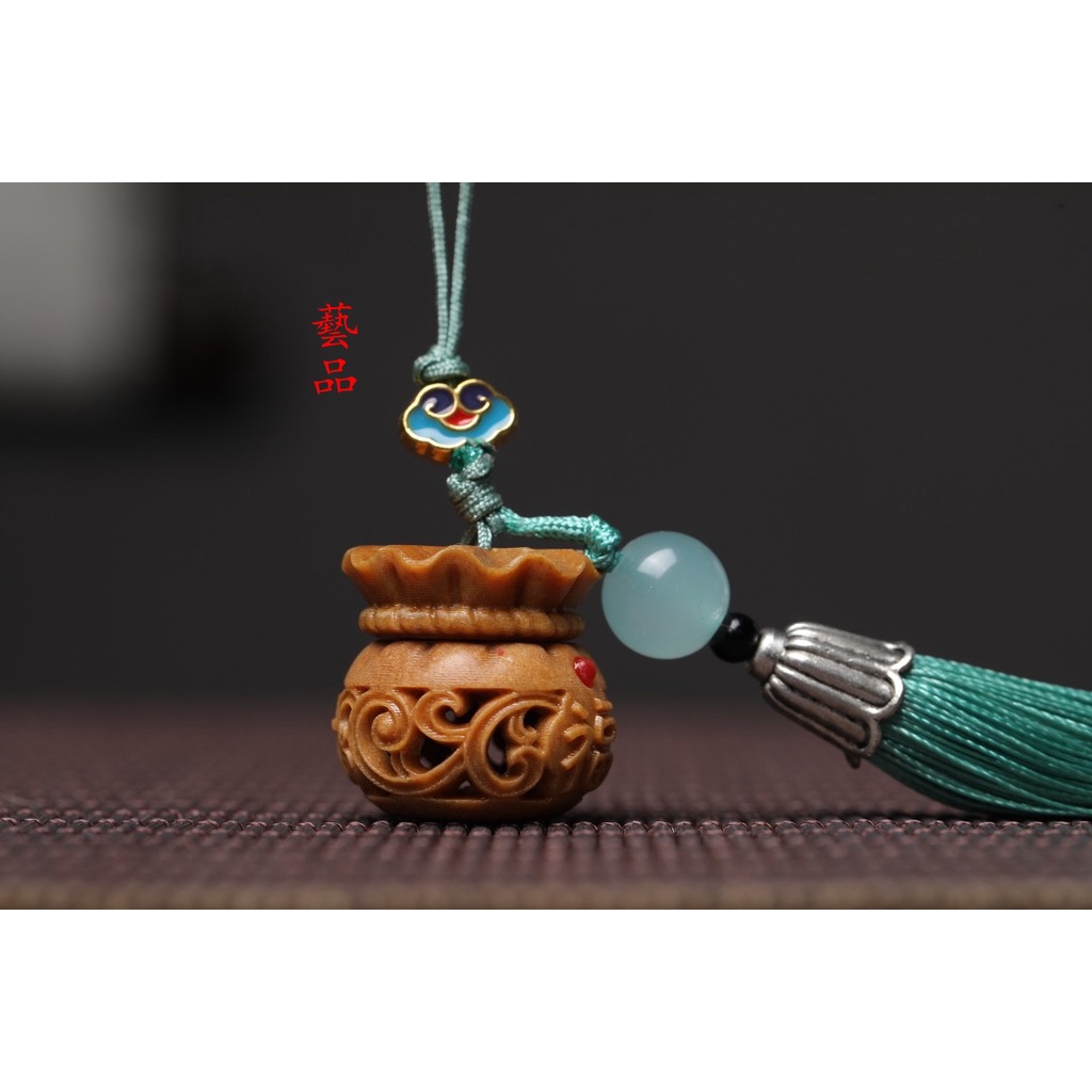 Mua 1 Tặng 6 Túi Thơm Treo Điện Thoại Di Động Bằng Gỗ Đàn Hương Xanh Bí Mật Thay Thế Hệ Tài Lộc Có Hương Thơm