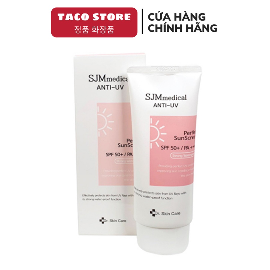 Kem Chống Nắng SJM Medical Anti UV SPF 50 /PA+++ Hàn Quốc 60ml