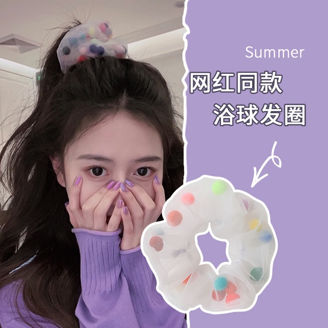 [Mã FAGOGO giảm 12% đơn 99K] schrunchies dây vải buộc tóc mới | BigBuy360 - bigbuy360.vn