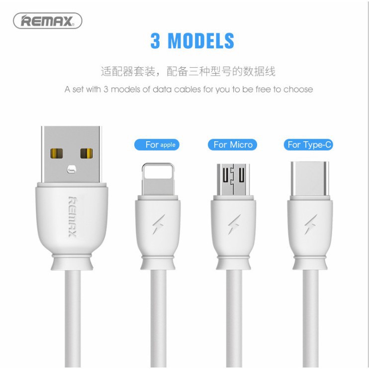 Phích cắm du lịch REMAX 5V/1A cổng sạc USB AC chuẩn Hoa Kỳ &amp; Trung Quốc chống cháy nổ