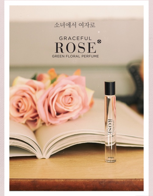 (어퓨) (A’pieu) Nước hoa mini dạng lăn, My handy roll-on perfume 😻