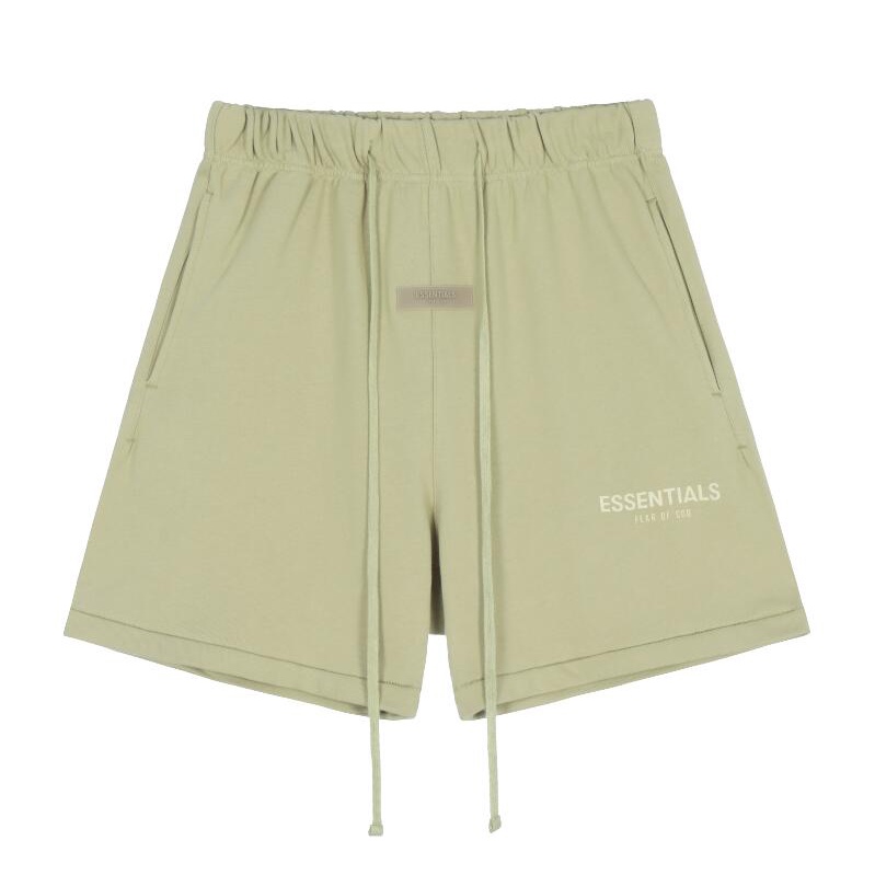 Quần Short Cotton Dây Rút Unisex Thời Trang Đường Phố
