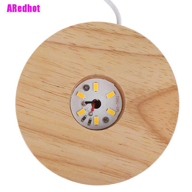 Đế Gỗ Trưng Bày Đèn Led / Nghệ Thuật 3D