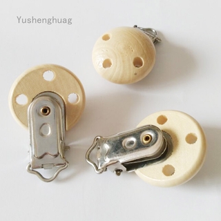 Kẹp Gỗ Hình Tròn Dễ Thương Dùng Kẹp Ti Giả Cho Bé