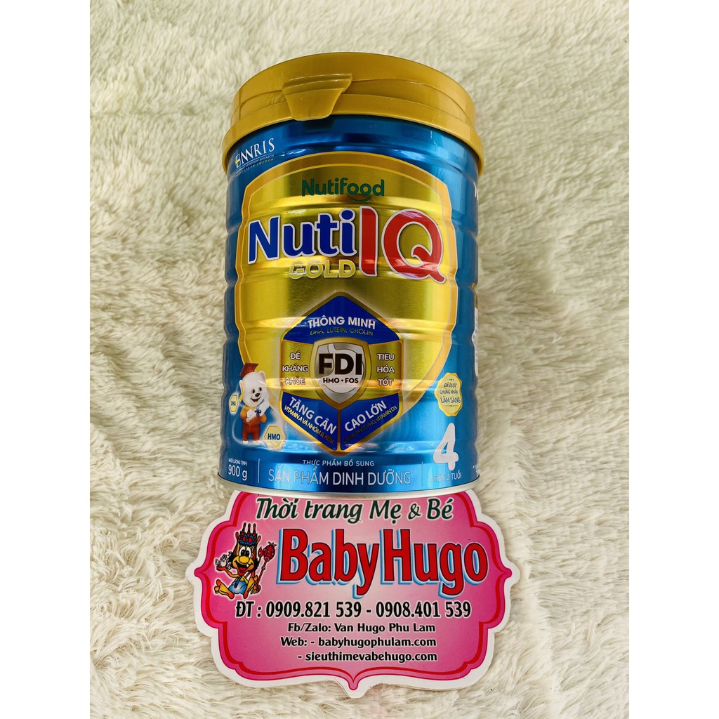 [MẪU MỚI] Sữa Bột Nutifood Nuti IQ Gold Step 4 900g