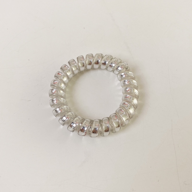 Dây buộc tóc cao su co giãn không để lại dấu vết phong cách Hàn Quốc