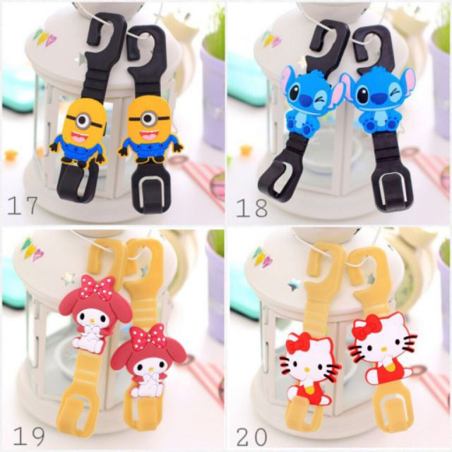 Móc treo đồ đa năng ghế sau ôtô