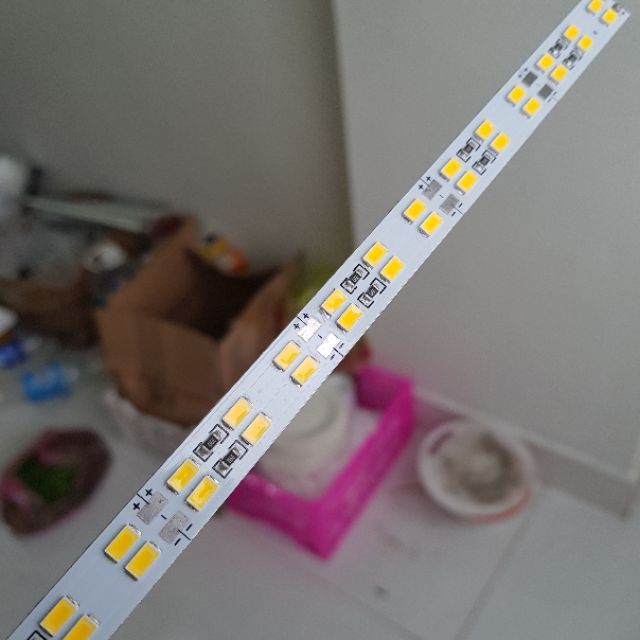 Led thanh 50cm điện 12v 72 bóng ánh sáng trắng, vàng